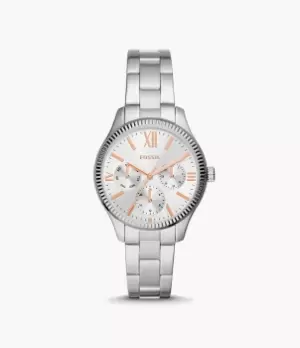 Fossil Women Rye Multifunction Stainless Steel Watch