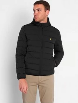 Lyle & Scott Padded Jacket - Black, Size S, Men