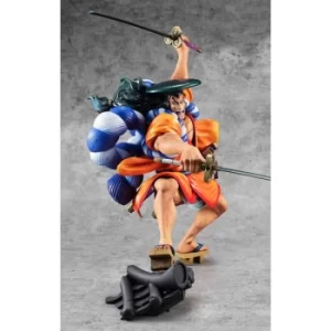 One Piece Portrait Of Pirates PVC Statue Warriors Alliance Oden Koduki 21 cm