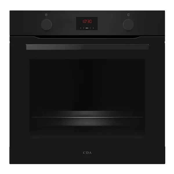 CDA SC035BL Built In Electric Single Oven - Black - A Rated