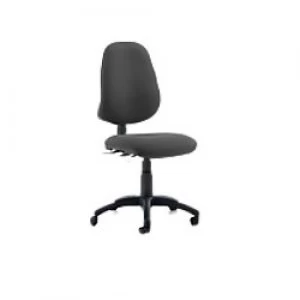 Task Office Chair Eclipse II Lever Charcoal Fabric Without Arms