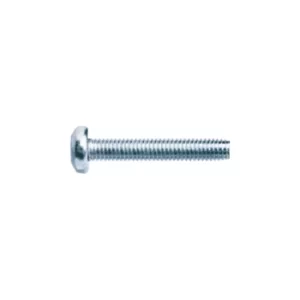 M3 X 10 Pozi Pan Thread Forming Screws BZP