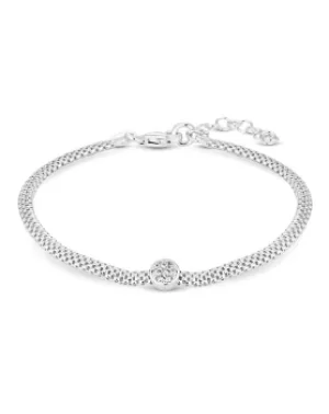 Simply Silver Cubic Zirconia Bracelet