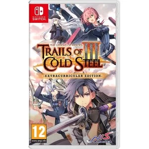 The Legend of Heroes Trails of Cold Steel 3 Nintendo Switch Game