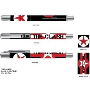 The Clash - Stars & Stripes Gel Pen