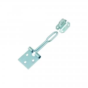 Wickes Wire Hasp and Staple - Zinc 112mm