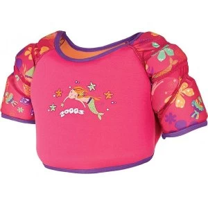 Zoggs Water Wing Vest Mermaid Flower 4-5 Years