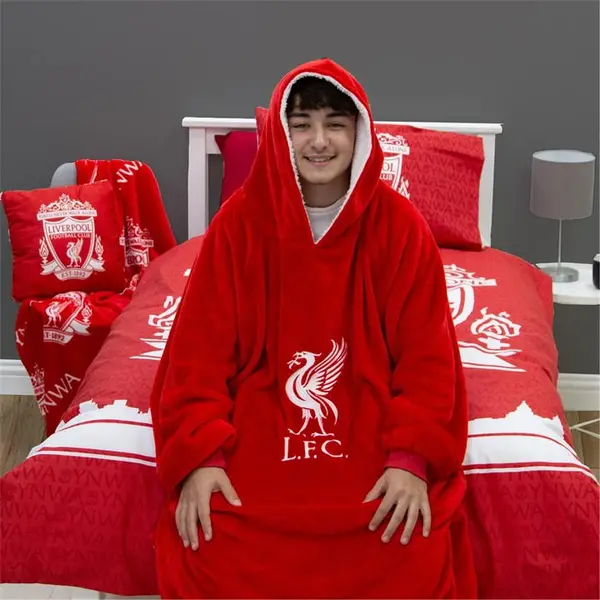 Liverpool FC LIVERPOOL REDOUT WEARABLE HOODED FLEECE LARGE Multi 40153499140