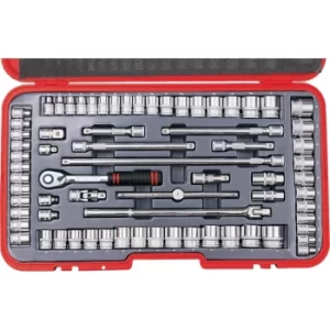 Mm/Af/Whit Socket Set 70P C 1/2" Sq Dr