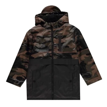 Firetrap PU Rain Mac Junior Boys - Camo