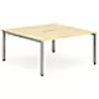 dynamic Computer Desk Evolve Plus B2P12MPES Maple 1200 mm x 1600 mm x 730 mm