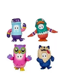 Fall Guys Mini Figure 4Pk Animal Squad