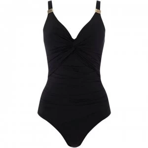 Biba Icon Swimsuit With Tummy Control - Black