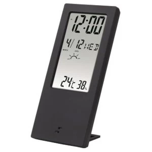 Hama TH-140 Black Battery - Weather Station (Black, Indoor Hygrometer, Indoor Thermometer, 20-90%, 0-50&deg;C, F,C, Battery)