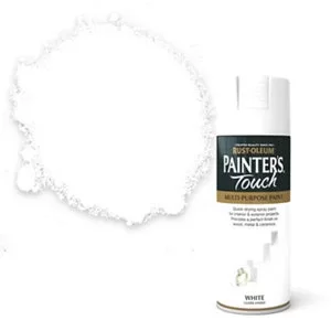 Rust-Oleum Painter's Touch White Gloss Spray Paint 400ml