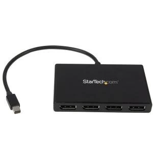 StarTech Mst Hub Mini Displayport To 4x Displayport