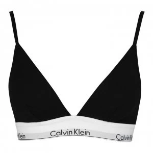 CALVIN KLEIN Modern Cotton Triangle Bra - BLACK