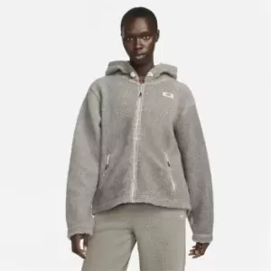 Nike Therma-FIT Womens Full-Zip Hoodie - Grey