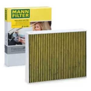 MANN-FILTER Pollen filter BMW,ALPINA FP 25 001 64119237554,64119237555