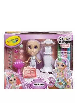 Crayola Colour N Style Friends Mermaids - Marina