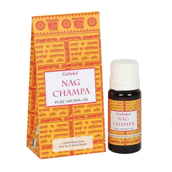 Goloka Fragrance Oil Nag Champa For Her 10ml