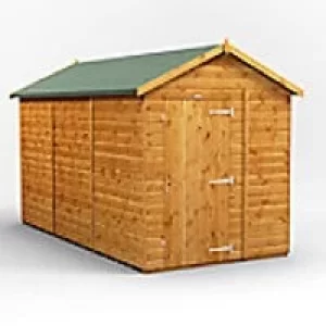 Power Garden Shed 126PAW Golden Brown 12x6