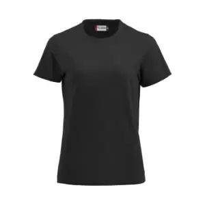 Clique Womens/Ladies Premium T-Shirt (S) (Black)