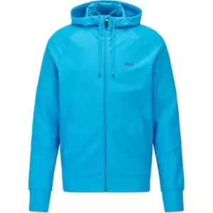 Boss Sicon Gym Zip Hoodie - Blue