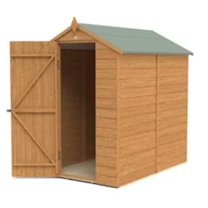 Forest Shiplap DT 6x4 Apex shed NWHD