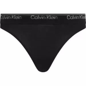 Calvin Klein Modern Seamless Thong - Black