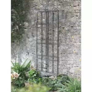 Outdoor Charlbury Floor Trellis Steel Climbing Plant Support - Garden Trading