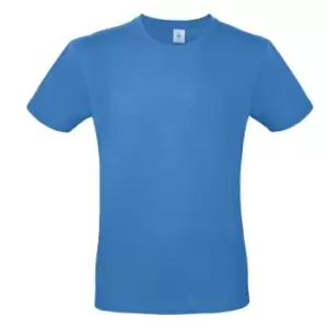 B&C Mens #E150 Tee (XS) (Azure Blue)