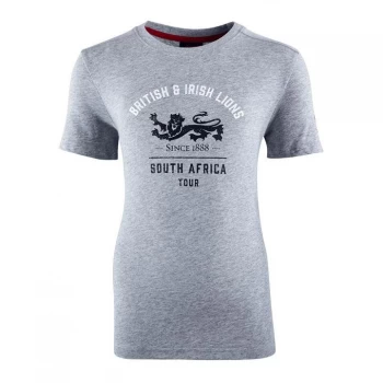 Canterbury British and Irish Lions Graphic T Shirt Junior - Grey