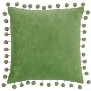 Dora Square Cushion Leaf Green, Leaf Green / 45 x 45cm / Polyester Filled