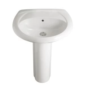 Cooke Lewis Romeo Full pedestal basin