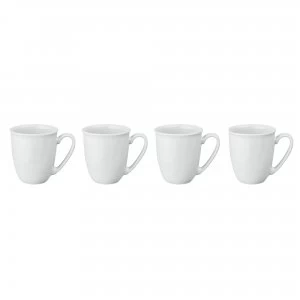 Intro Stone White Set Of 4 Mugs