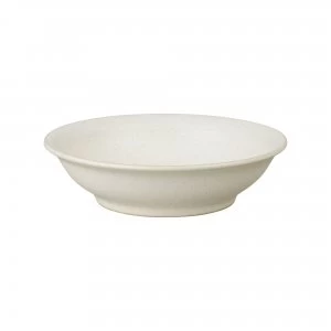 Impression Cream Medium Shallow Bowl