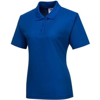 Portwest - B209RBRXXL - sz 2XL Naples Ladies Polo Shirt Workwear - Royal Blue