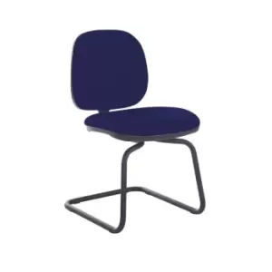 Dams MTO Jota Fabric Visitors Chair with No Arms - Slip Grey