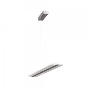 Ceiling Pendant Rectangular 120cm 48W LED 4000K, 3360lm, Chrome