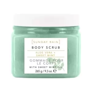 Sunday Rain Aloe & Sweet Mint Body Scrub 265 g