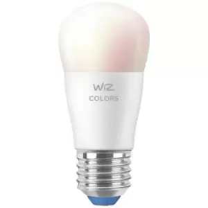 WiZ 8719514554672 LED (monochrome) EEC F (A - G) E-27 Teardrop shape 5 W = 40 W RGBW dimmable, App-controlled