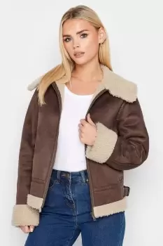 Petite Aviator Jacket