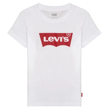 Levis BATWING TEE boys's Childrens T shirt in White - Sizes 10 years,12 years,14 years,16 years