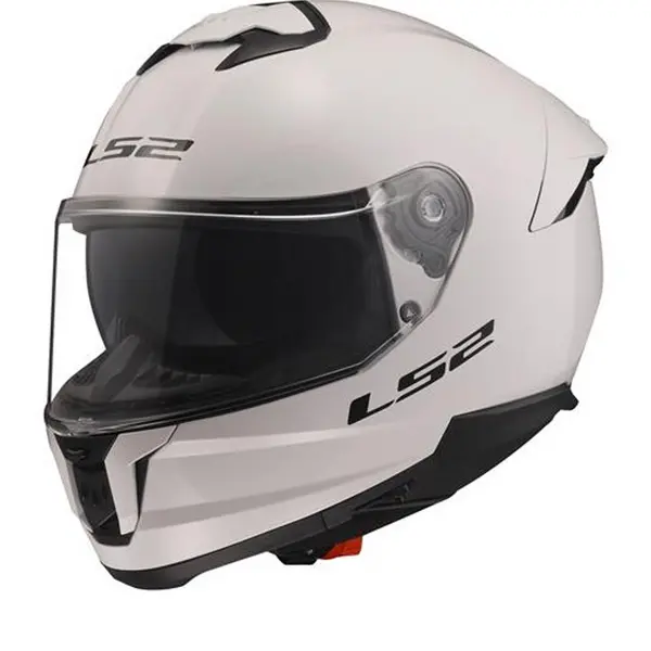 LS2 FF808 Stream II Gloss White 06 Full Face Helmet Size M