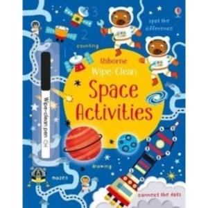 Wipe-Clean Space Activities