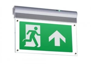 KnightsBridge 230V IP20 Wall or Ceiling Mounted LED Emergency Exit Sign