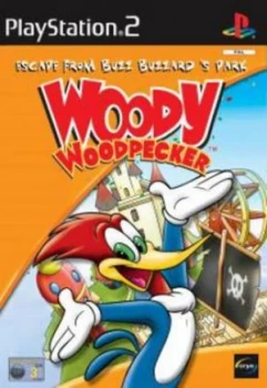 Woody Woodpecker Escape From Buzzards Park PS2 Game