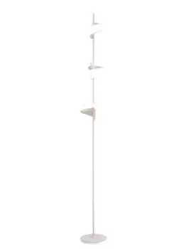 Tsunami 3 Light Floor Lamp, 36W LED, 3000K, 2700lm, Sand White