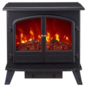 Focal Point Weybourne Black LED Electric Stove